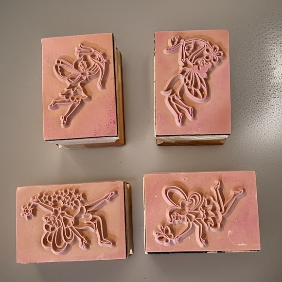 Fairy Wood Stamps set 4 - Picture 4 of 6